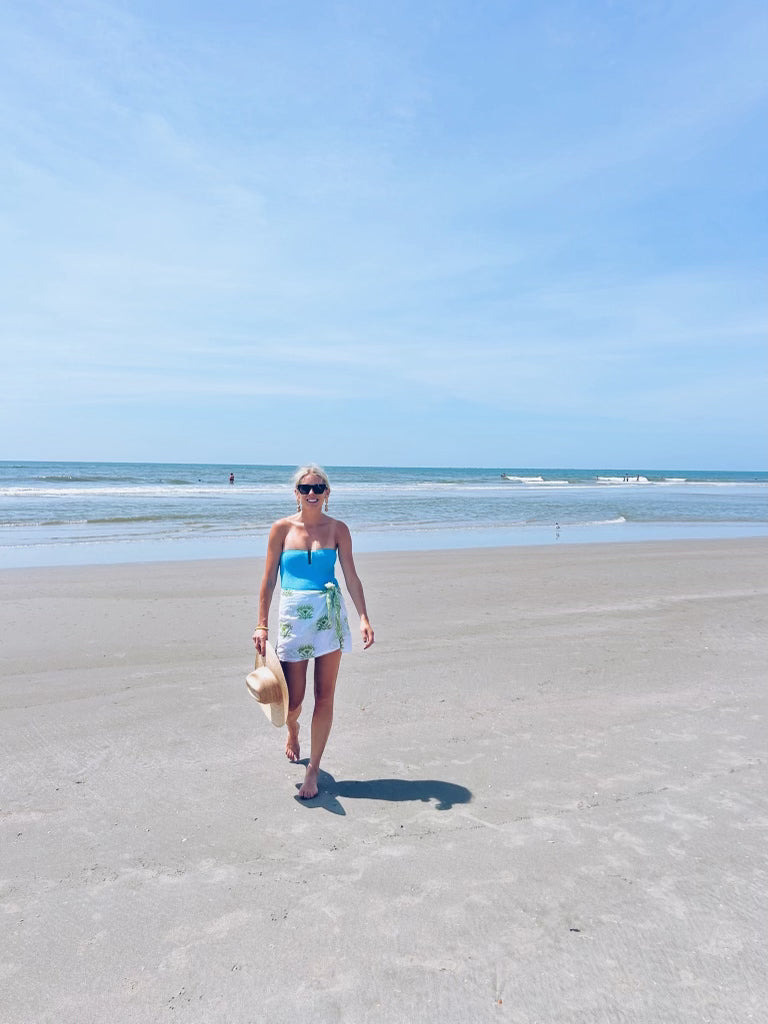 THE LOTUS SARONG - GREEN