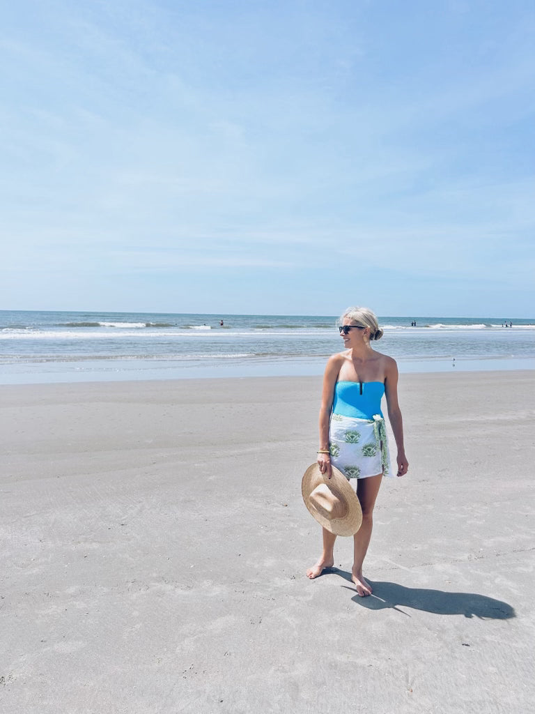 THE LOTUS SARONG - GREEN