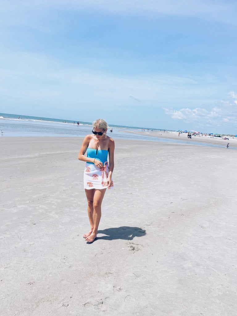 THE LOTUS SARONG - ORANGE