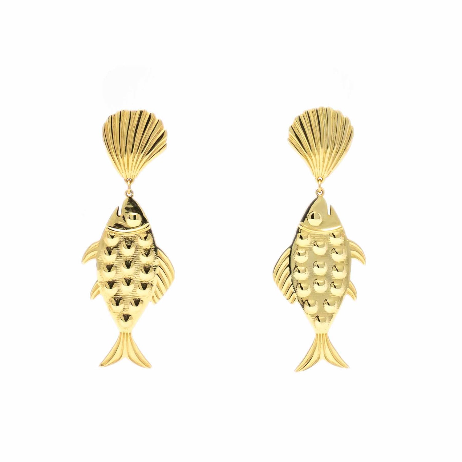 THE GOLD FISH EARRING