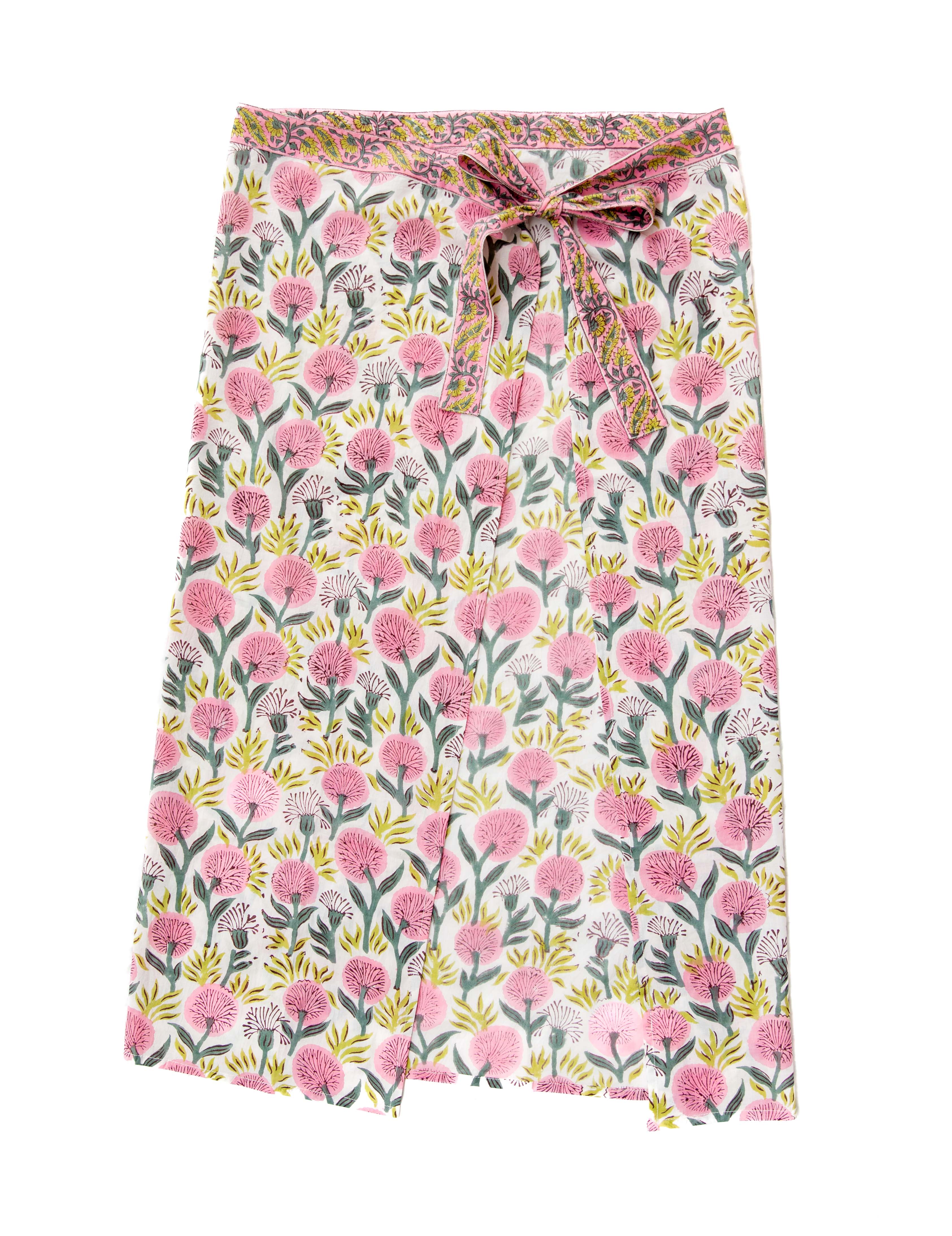 THE PINK POPPY SARONG - LONG